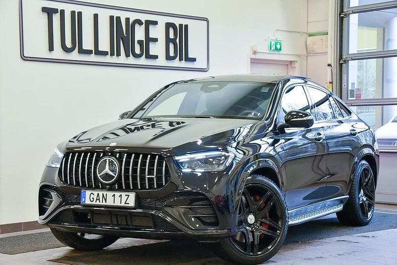 Svart Begagnad 2024 Mercedes GLE53 AMG AMG Sportkupé | 1 479 000 kr (Marknadspris) - Bild 1/4