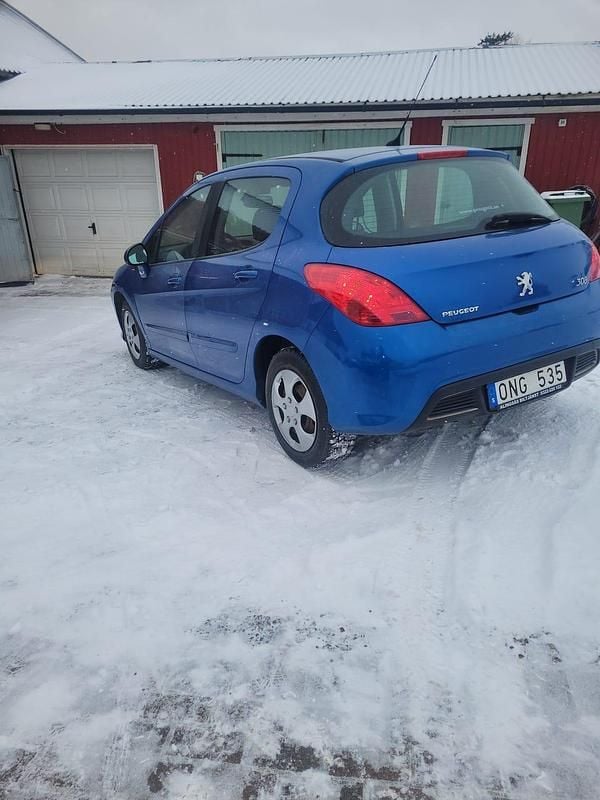 Begagnad Peugeot 308 150 HK (110 kW) 2009 Blå Halvkombi