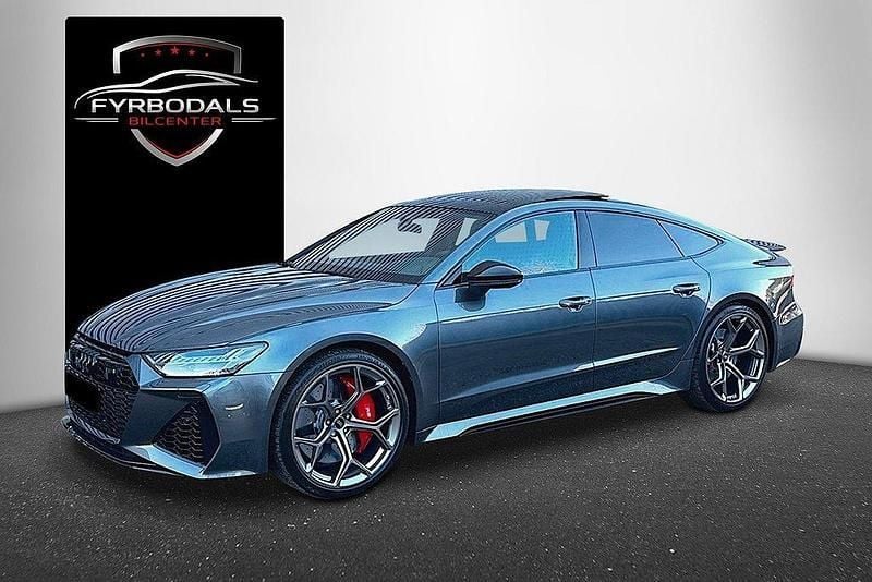 Ny Audi RS7 Performance 630 HK (463 kW) 2025 Grå Halvkombi