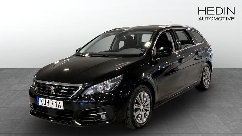 Svart Begagnad 2019 Peugeot 308 SW Kombi | 144 900 kr (Marknadspris) - Bild 1/4