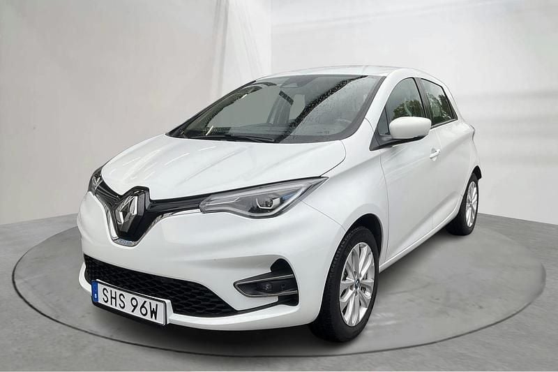Vit Begagnad 2020 Renault Zoe Halvkombi | 140 000 kr (Marknadspris) - Bild 1/4