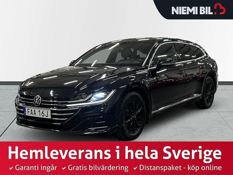 Begagnad VW Arteon R-line 218 HK (160 kW) 2022 Svart Kombi