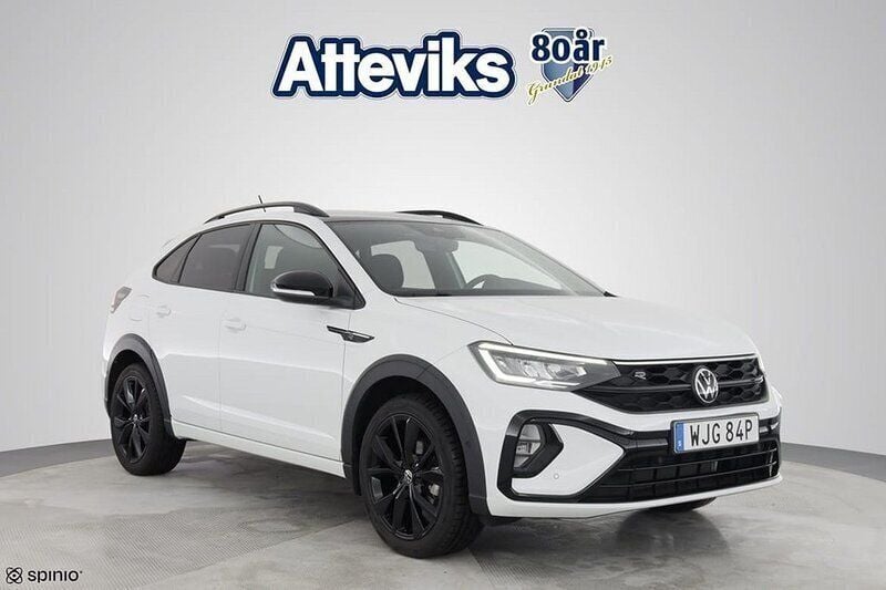 Vit Begagnad 2023 VW Taigo SUV | 264 900 kr (Marknadspris) - Bild 1/4