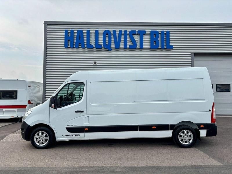 Vit Begagnad 2016 Renault Master Van | 119 900 kr (Bra pris) - Bild 1/4