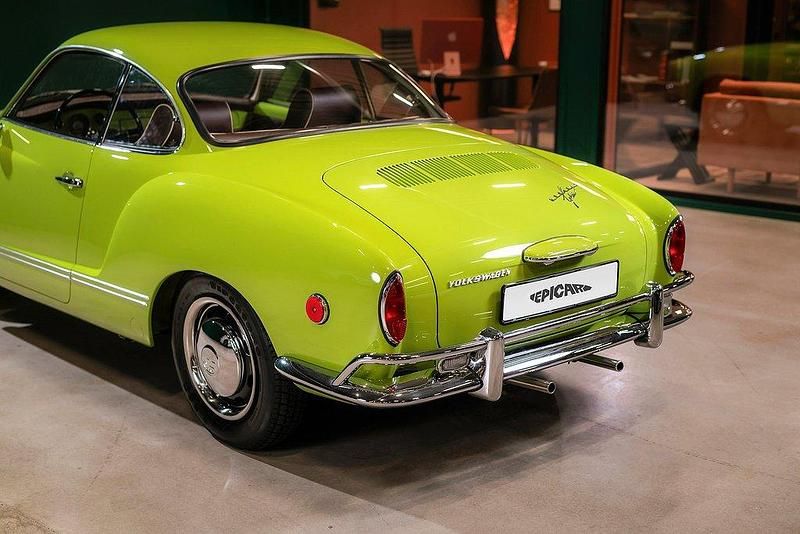 Begagnad VW Karmann Ghia Karmann 54 HK (39 kW) 1968 Grön Sportkupé