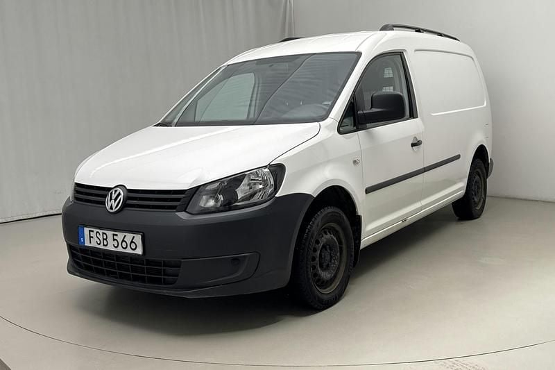 Begagnad VW Caddy Maxi 109 HK (80 kW) 2015 Vit Minibuss