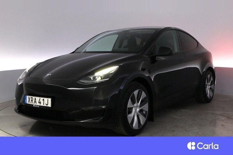 Svart Begagnad 2023 Tesla Model Y Long Range SUV | 429 900 kr (Superpris) - Bild 1/3
