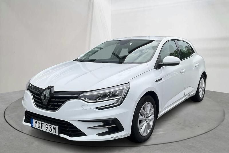 Vit Begagnad 2021 Renault Mégane IV Zen | 129 000 kr - Bild 1/4