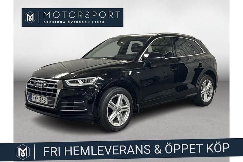 Svart (svart metallic) Begagnad 2020 Audi Q5 S-Line SUV | 319 900 kr (Superpris) - Bild 1/3