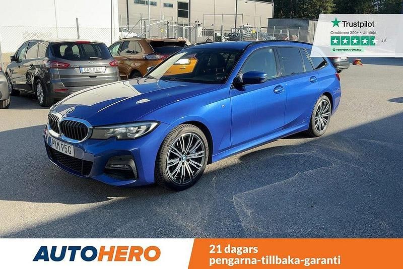 Blå Begagnad 2019 BMW 330 M Sport Kombi | 409 000 kr (Lite dyr) - Bild 1/4