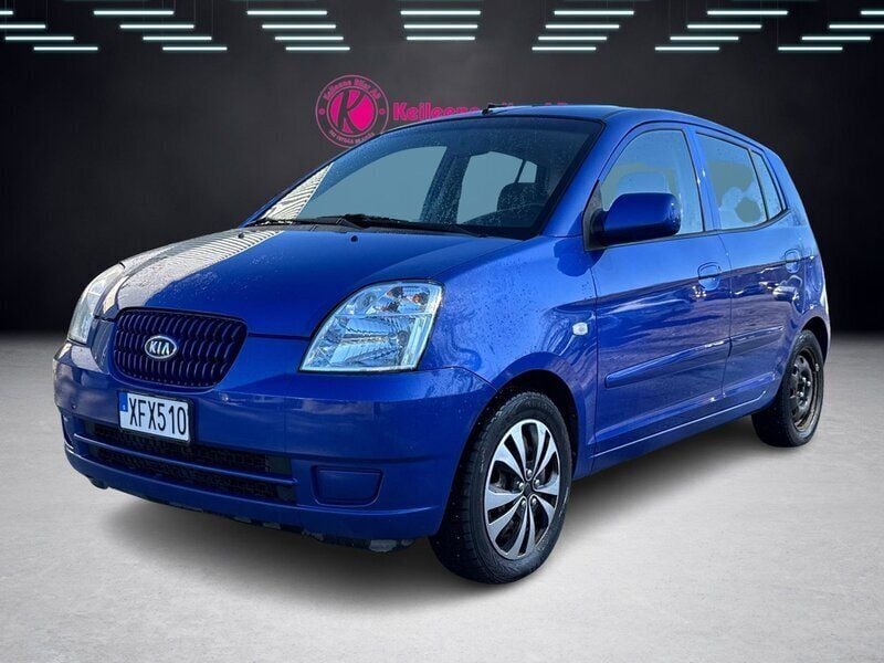 Blå Begagnad 2005 Kia Picanto 4 Halvkombi | 14 900 kr (Marknadspris) - Bild 1/4