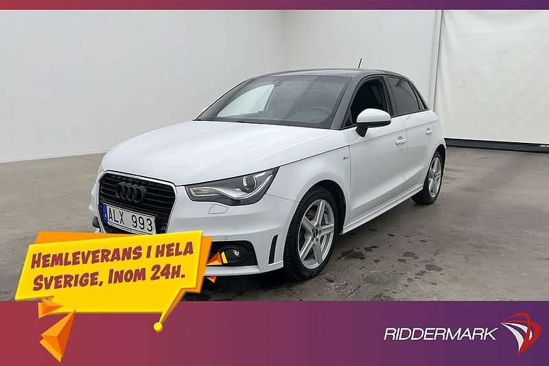Vit Begagnad 2013 Audi A1 S-Line Halvkombi | 139 900 kr - Bild 1/3