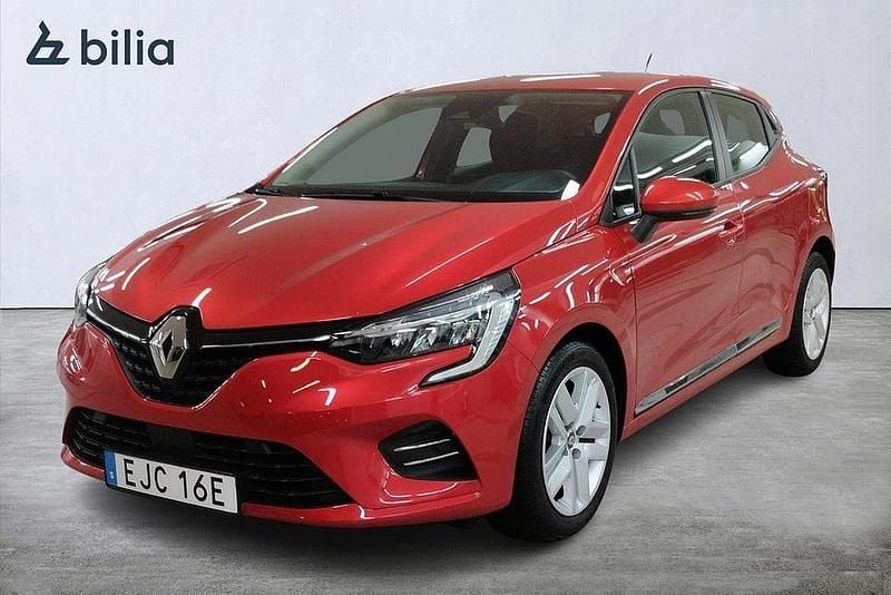 Röd Begagnad 2022 Renault Clio V Zen Halvkombi | 139 000 kr (Marknadspris) - Bild 1/3