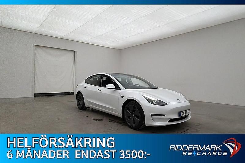 Begagnad Tesla Model 3 Long Range AWD 366 kW (498 HK) 2023 Vit Sedan