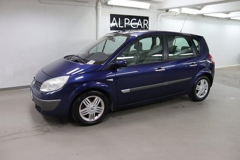 Blå Begagnad 2004 Renault Scénic II Minibuss | 28 000 kr (Lite dyr) - Bild 1/4