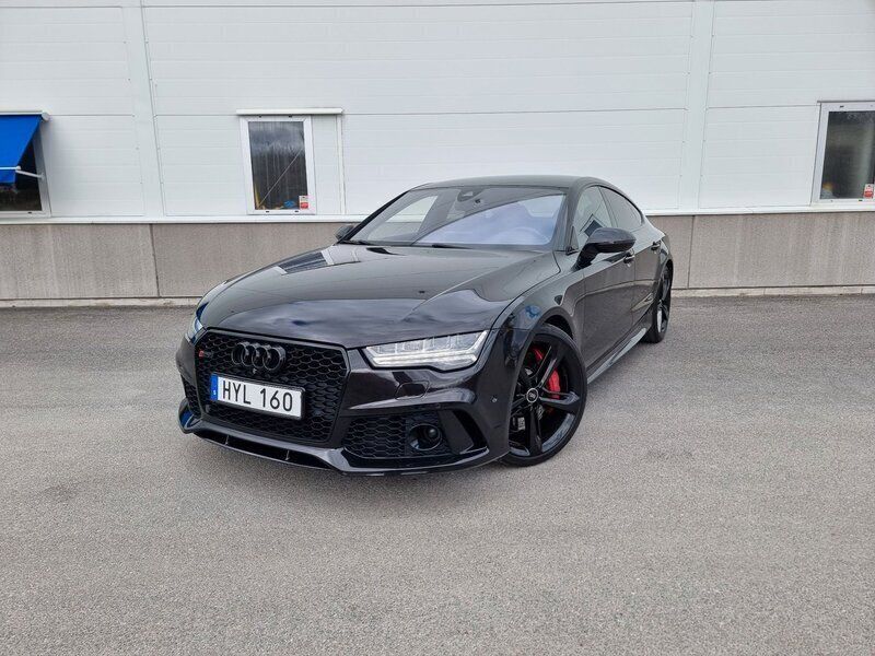 Svart Begagnad 2016 Audi RS7 Performance Halvkombi | 599 000 kr (Marknadspris) - Bild 1/4