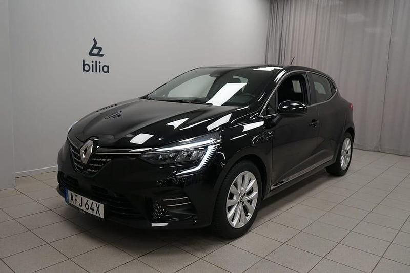 Svart Begagnad 2022 Renault Clio V Intens Halvkombi | 144 900 kr (Marknadspris) - Bild 1/3