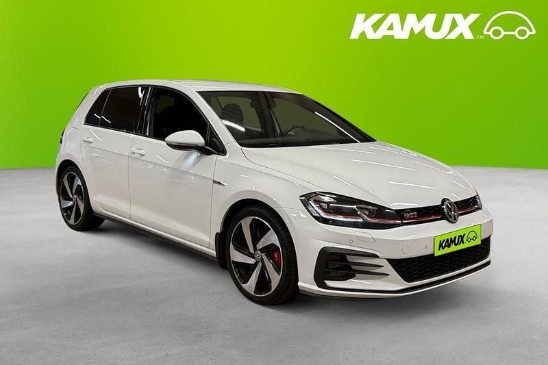 Vit Begagnad 2017 VW Golf VII GTI Halvkombi | 219 800 kr (Marknadspris) - Bild 1/4