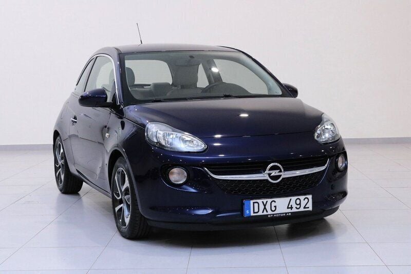Blå Begagnad 2013 Opel Adam Halvkombi | 59 900 kr - Bild 1/4