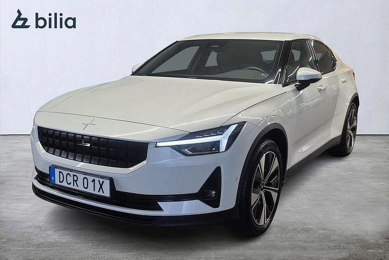 Vit Begagnad 2023 Polestar 2 Long Range Single Motor Sedan | 362 000 kr (Marknadspris) - Bild 1/3