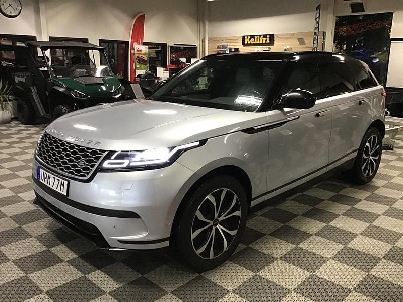 Grå Begagnad 2021 Land Rover Range Rover Velar SE SUV | 479 000 kr (Marknadspris) - Bild 1/4