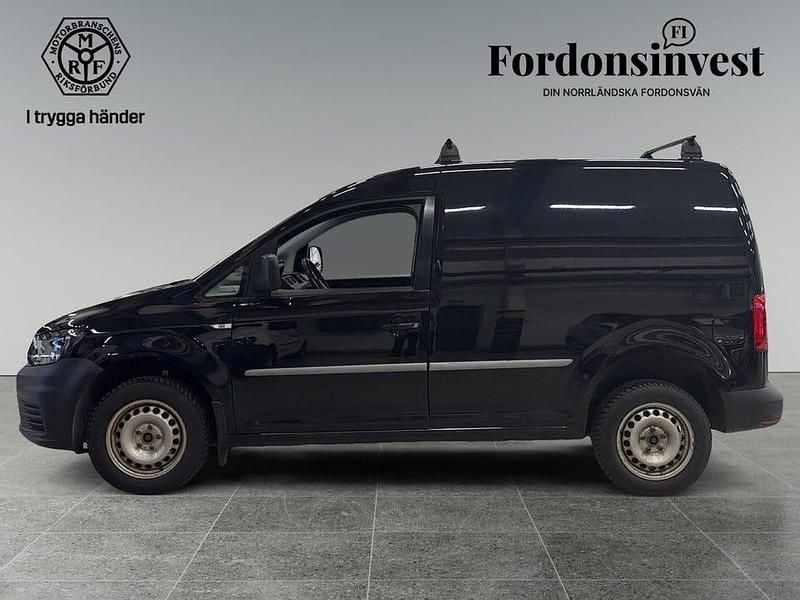 Begagnad VW Caddy 122 HK (89 kW) 2019 Svart Minibuss