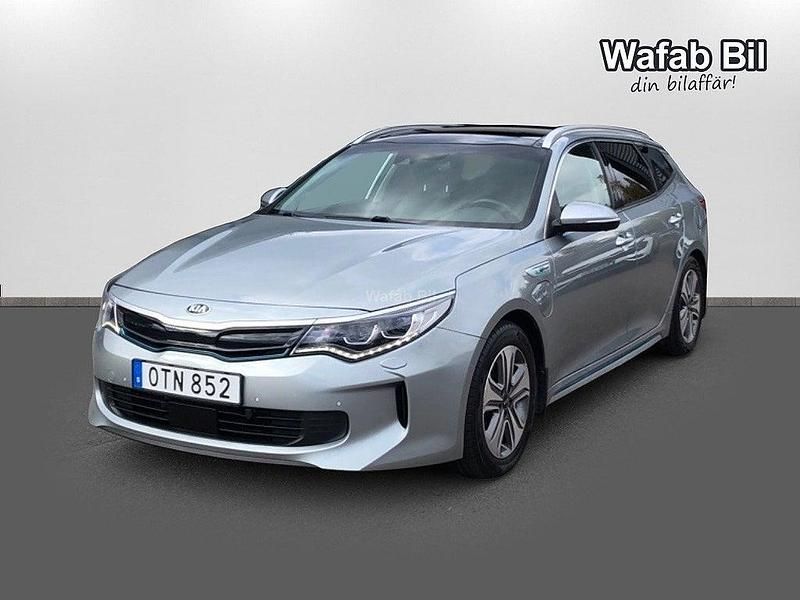 Grå Begagnad 2018 Kia Optima Advance Kombi | 199 000 kr (Lite dyr) - Bild 1/4