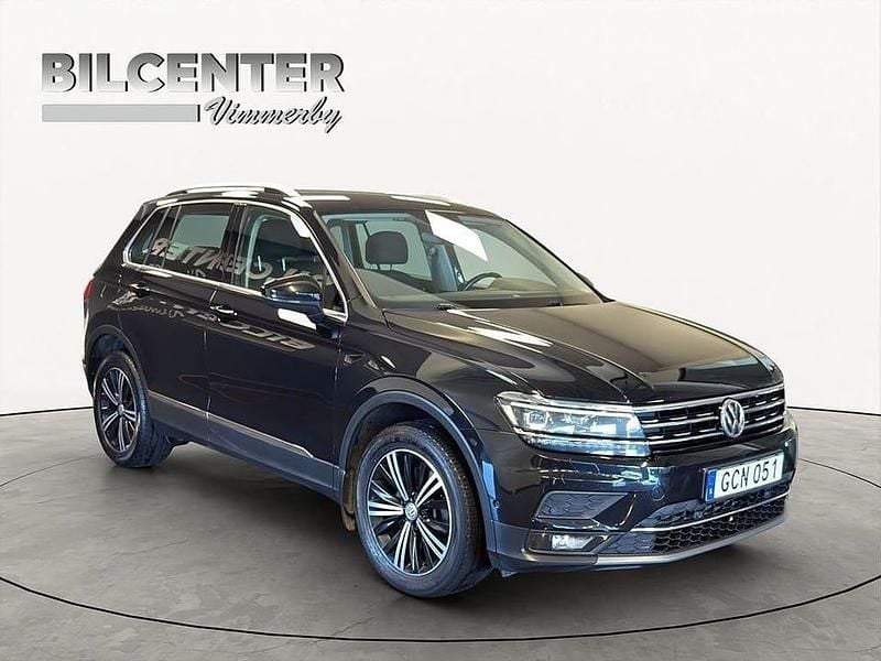 Begagnad VW Tiguan 190 HK (139 kW) 2018 Svart SUV