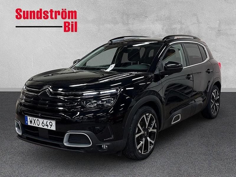 Svart Begagnad 2021 Citroën C5 Aircross SUV | 214 900 kr - Bild 1/4
