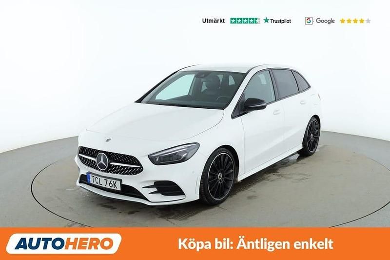 Vit Begagnad 2020 Mercedes B250 AMG line Minibuss | 289 000 kr - Bild 1/4