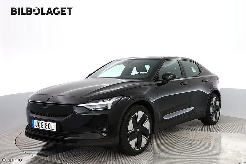 Svart Begagnad 2025 Polestar 2 Plus Halvkombi | 599 800 kr - Bild 1/4