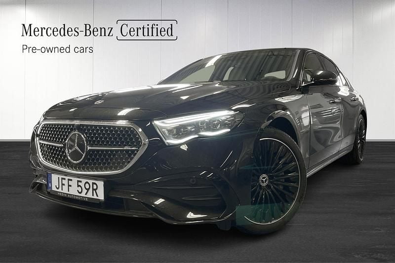 Begagnad Mercedes E300 313 HK (230 kW) 2025 Svart (black) Sedan