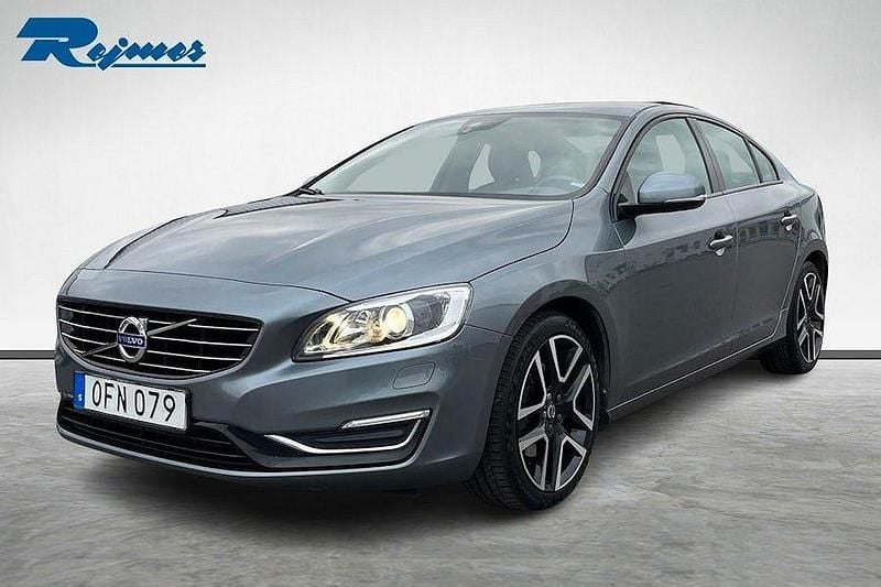 Grå (osmium grå metallic) Begagnad 2016 Volvo S60 Business Edition Sedan | 169 800 kr (Bra pris) - Bild 1/4