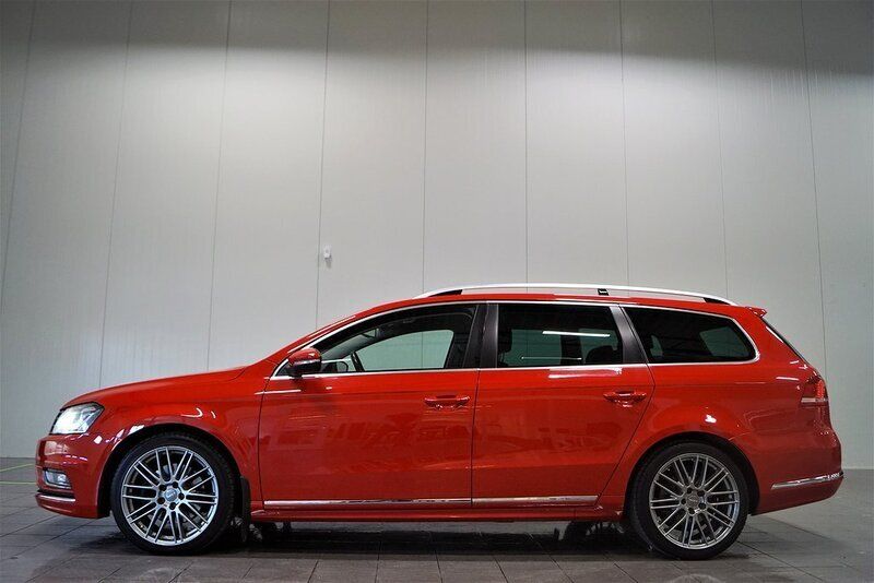 Begagnad VW Passat R-line 177 HK (130 kW) 2014 Röd Kombi