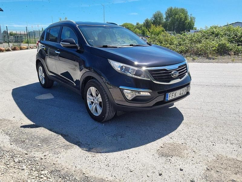 Svart Begagnad 2013 Kia Sportage SUV | 95 000 kr (Marknadspris) - Bild 1/4