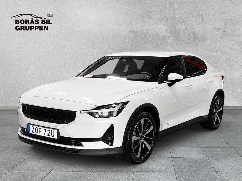 Vit Begagnad 2022 Polestar 2 Long Range Single Motor Halvkombi | 329 000 kr (Lite dyr) - Bild 1/4