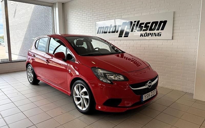 Röd Begagnad 2018 Opel Corsa OPC Halvkombi | 114 500 kr (Marknadspris) - Bild 1/4