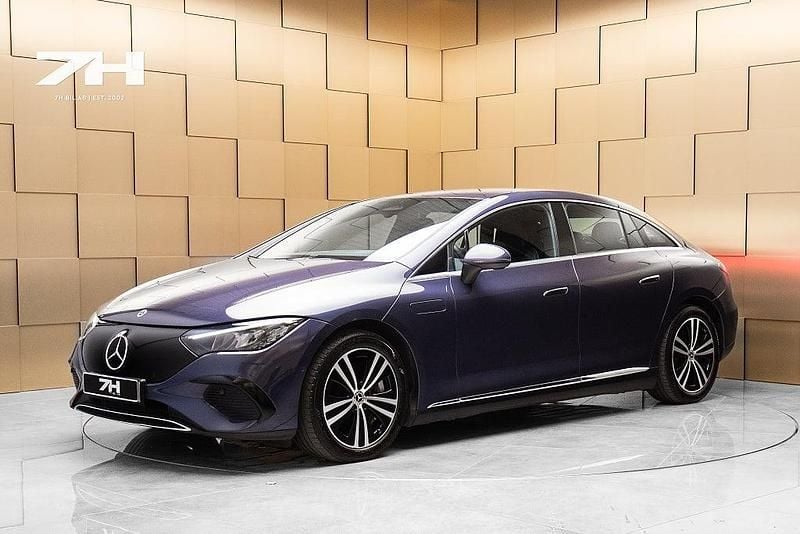 Blå Begagnad 2023 Mercedes EQE300 Sedan | 439 900 kr - Bild 1/4