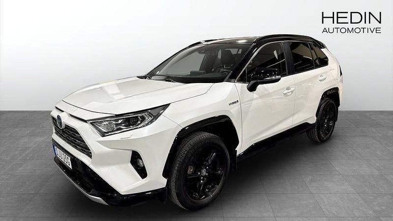 Vit Begagnad 2019 Toyota RAV4 Hybrid Style SUV | 290 000 kr (Marknadspris) - Bild 1/4