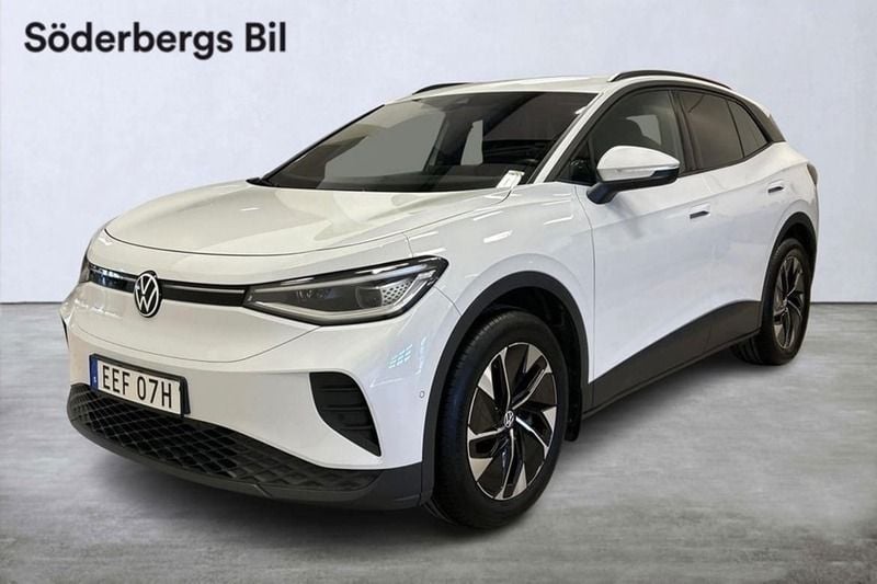 Vit Begagnad 2024 VW ID.4 Pro SUV | 549 800 kr - Bild 1/4