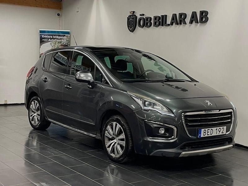 Grå Begagnad 2014 Peugeot 3008 Kombi | 84 900 kr (Marknadspris) - Bild 1/4