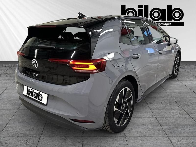 Begagnad VW ID.3 Pro Performance 150 kW (204 HK) 2022 Grå Halvkombi