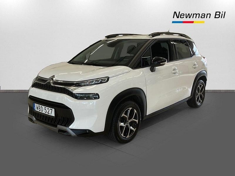 Vit Begagnad 2024 Citroën C3 Aircross PureTech SUV | 199 900 kr (Marknadspris) - Bild 1/4