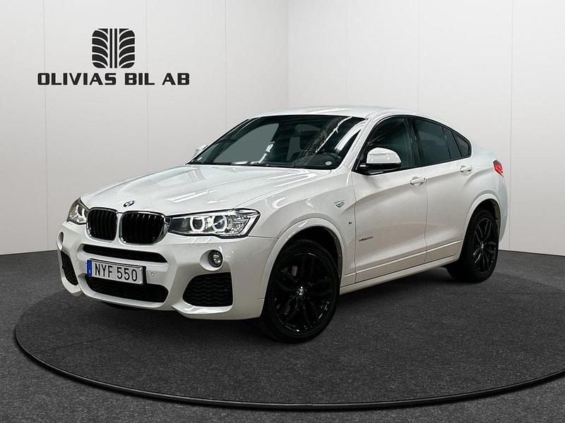 Vit Begagnad 2016 BMW X4 M Sport SUV | 239 400 kr (Marknadspris) - Bild 1/4