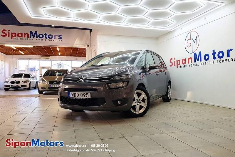 Begagnad Citroën Grand C4 Picasso 116 HK (85 kW) 2015 Grå Minibuss