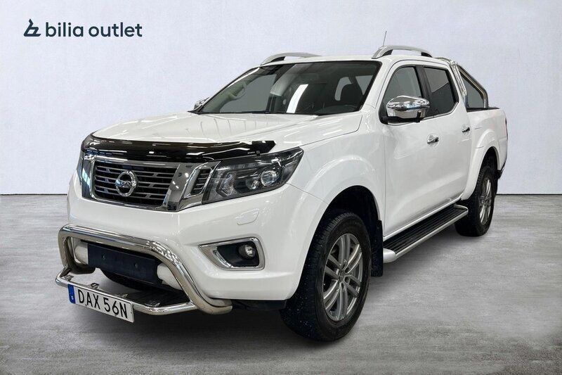 Vit Begagnad 2019 Nissan Navara Tekna Pickup | 279 900 kr (Bra pris) - Bild 1/3