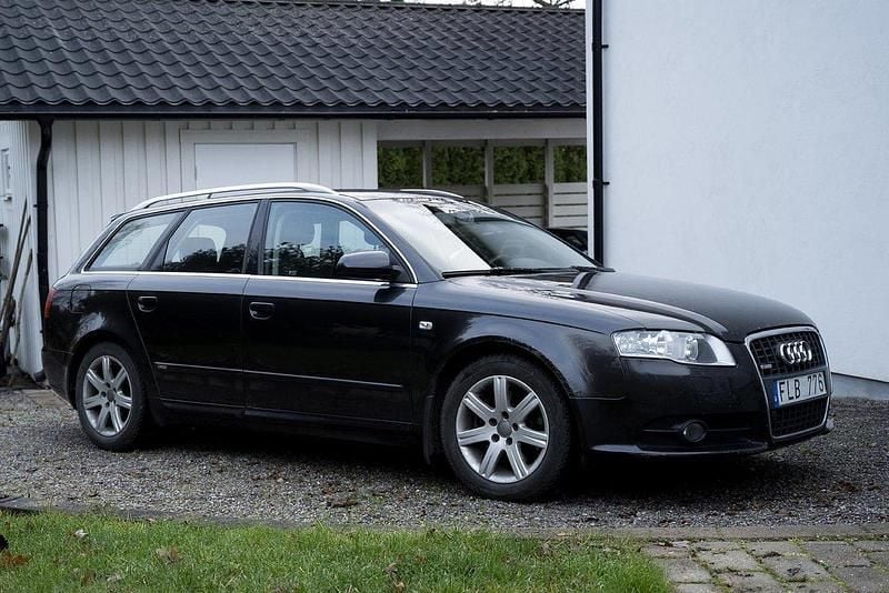 Grå Begagnad 2008 Audi A4 S-Line Kombi | 42 000 kr (Marknadspris) - Bild 1/4