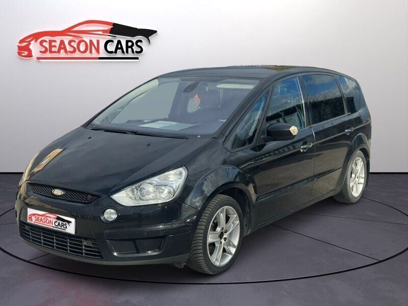 Svart Begagnad 2008 Ford S-MAX S Minibuss | 39 900 kr (Marknadspris) - Bild 1/4