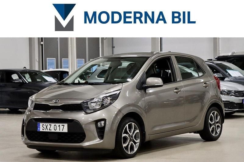 Grå Begagnad 2018 Kia Picanto 2 Halvkombi | 84 900 kr (Lite dyr) - Bild 1/4