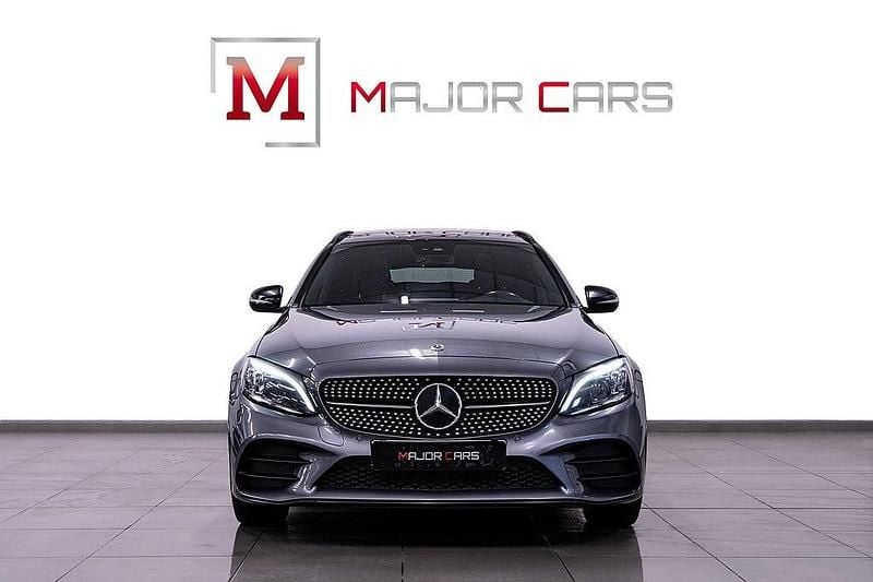 Begagnad Mercedes C220 AMG 194 HK (142 kW) 2019 Grå Kombi